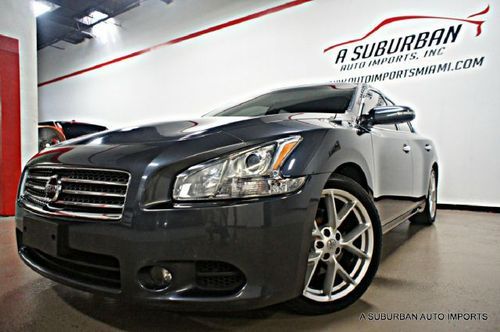 2009 nissan maxima 3.5 sv sport pkg 19" wheels auto premium clean history wow