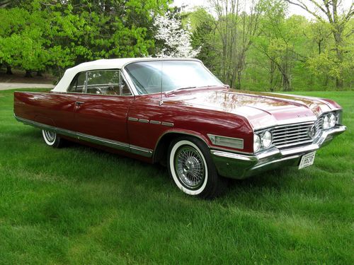 39,000 original mile convertible 401 cid v-8 claret mist metallic saddle leather