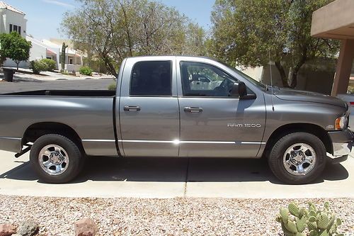 2005 dodge ram slt 1500 5.7l v8 hemi 2wd quad cab 4 door