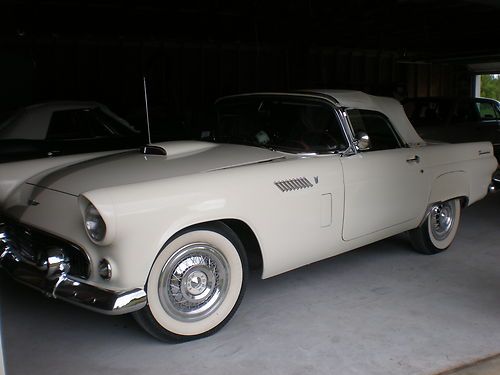 1956 ford thunderbird 2 dr removable hardtop convertible