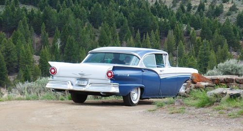 1957 Ford Fairlane 500 FACTORY 312 THUNDERBIRD V8, AUTO TRANS, US $9,000.00, image 3