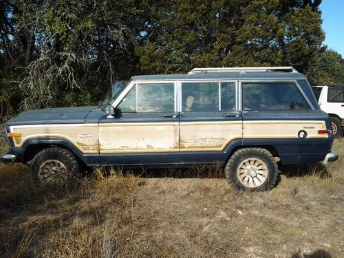 1986 jeep wagoneer base sport utility 4-door for parts or whole