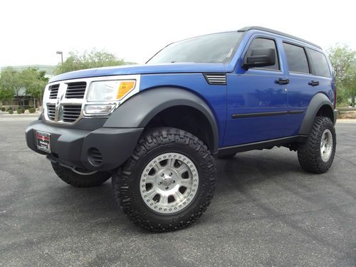 2007 dodge nitro 4x4! lifted! sxt! bead lock wheels! nitto tires! awesome nitro!