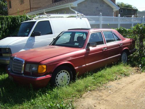 1989 mercedes-benz 300se no reserve