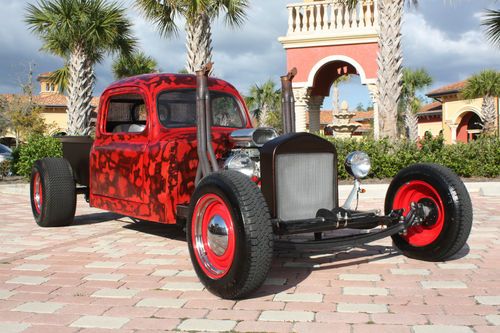 1941 ford f100 rat rod chopped narrowed suicide doors 3 speed shifter