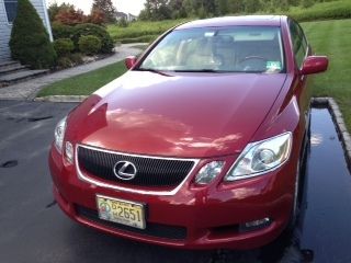 2007 lexus gs350 awd navigation system heated cooled seats backup camera sunroof