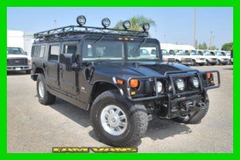 2003 hummer h1 4x4 turbo diesel enclosed suv