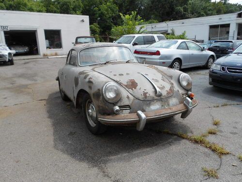 1963 porsche 356 super 90 all numbers match per coa, needs restoration!