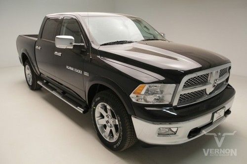 2012 laramie crew 4x4 navigation sunroof leather heated  v8 hemi remote start