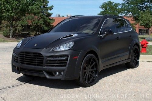 2011 porsche cayenne turbo awd **custom techart package**