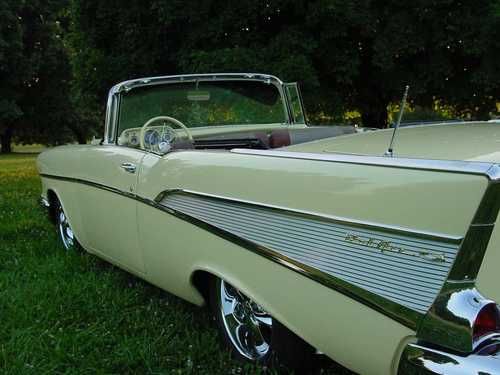 1957 Chevrolet Belair Convertible, US $75,000.00, image 20