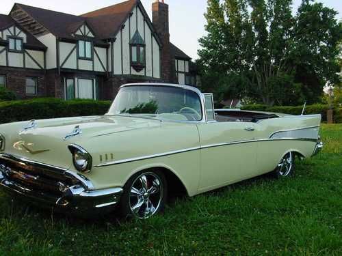 1957 Chevrolet Belair Convertible, US $75,000.00, image 21
