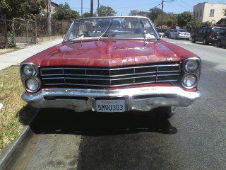 1967 ford galaxie conv.      california conv.