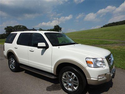 2010 ford explorer eddie bauer 4x4 1-owner low-miles loaded exceptional cond!