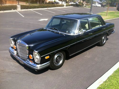 1969 mercedes 300 sel 6.3 sunroof restored very nice