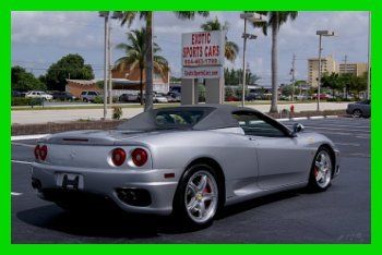 Ferrari 360 f1 spider special leasing packages