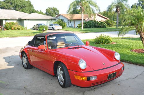 1992 porsche carrera 2 cabriolet