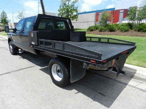 2005 ford 1-ton crew cab 4x4 automatic diesel truck only 18k-miles clean