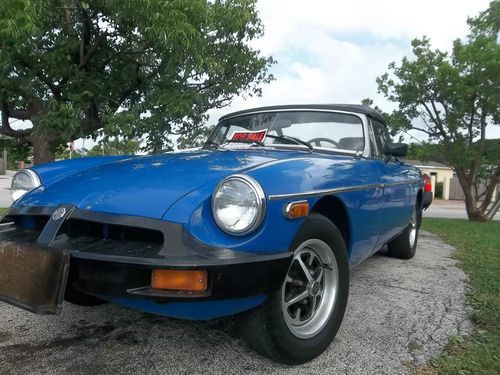 1977 mgb.good driver, very good body