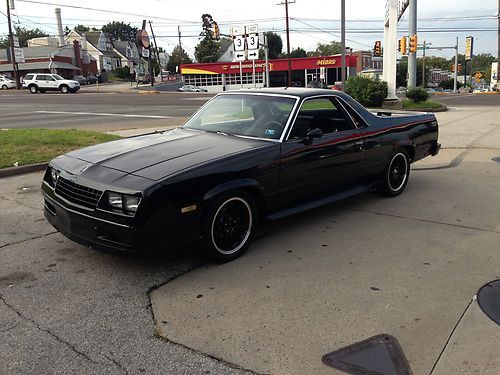 84 chevy choo choo custom elcamino  modified daily driver