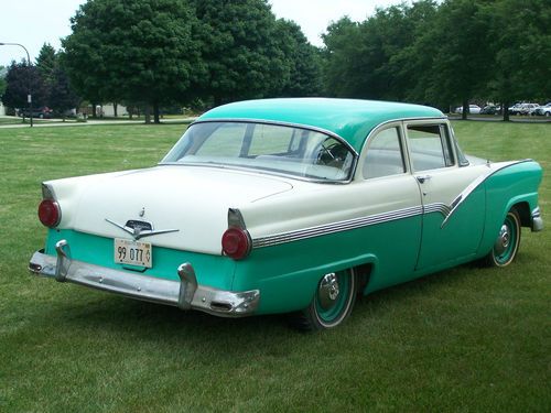 1956 Ford Fairlane Base Club Sedan 2dr. 292 w/ 3spd, image 3