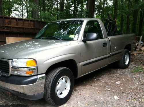 2000 gmc sierra 1500 sl standard cab pickup 2-door 4.8l