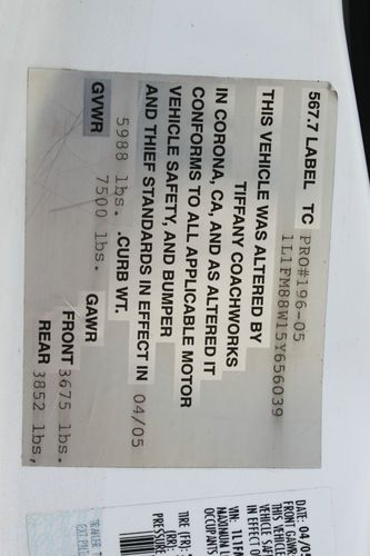 2005 Lincoln Towncar Limo, Limousine, 81k miles, Rebuilt title, FL, Low reserve!, image 19