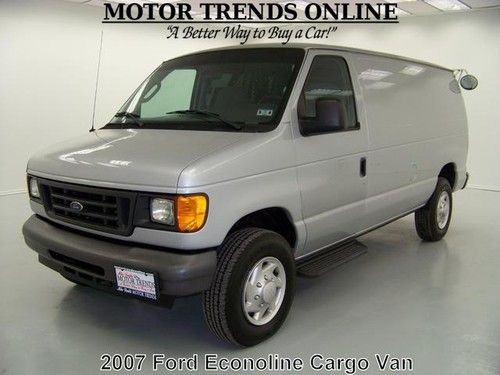 2007 turbo diesel econoline e-350 cargo partition bins shelves 77k houston