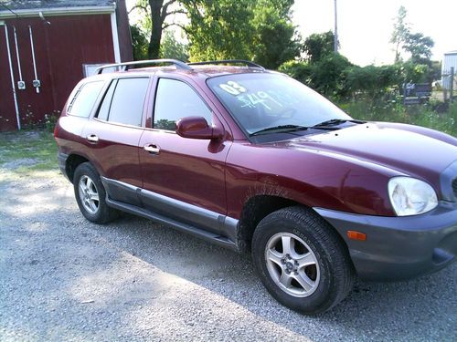 2003 Hyundai Santa Fe GLS Sport Utility 5-Door 2.7L, US $4,988.00, image 2