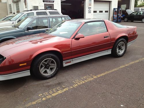 1987 chevrolet camaro lt convertible 2-door 5.0l only 15k