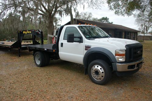 2008 f450 xl new motor **with warranty** flatbed gooseneck torqshift 6.4 diesel