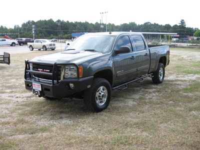 Sle duramax crew cab-leather,winch,hd bmprs,z71