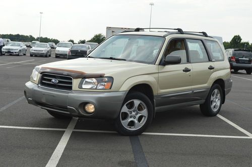 2004 subaru forester xs wagon 4-door 2.5l awd heated seats roof rack cd changer