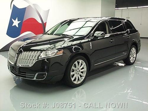 2010 lincoln mkt elite pano roof nav rear cam 20's 40k texas direct auto