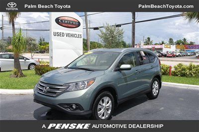 2012 honda crv exl navigation leather 10 k miles fl