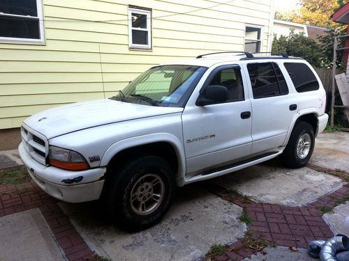 1999 dodge durango slt sport utility 4-door 5.2l 3rd row, low reserve.