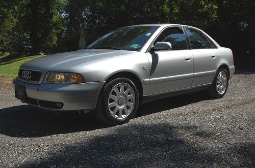 No reserve  2001 audi a4 1.8 turbo, 5 speed manual, runs great, low mileage a.c.