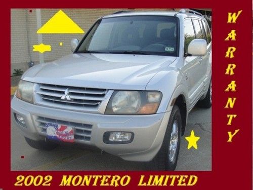 2002 mitsubishi montero 4dr 4wd ltd sportronic