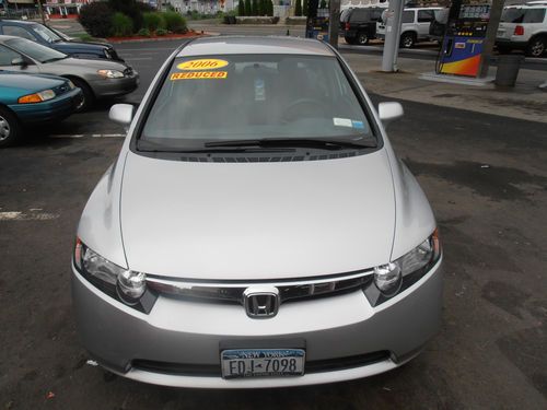 2006 Honda Civic LX Sedan 4-Door 1.8L 37000 Miles Silver Must see, image 11