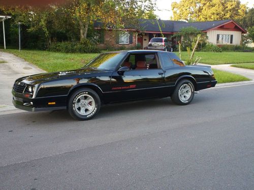 1986 chevrolet monte carlo ss coupe 2-door 5.0l