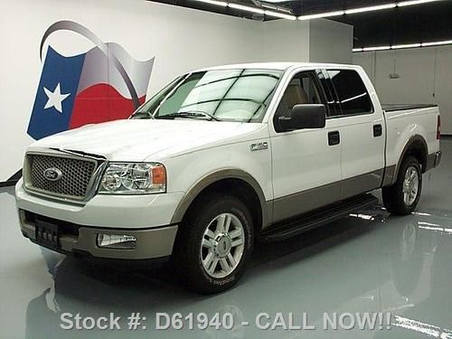2004 ford f-150 lariat supercrew leather tonneau 48k mi texas direct auto