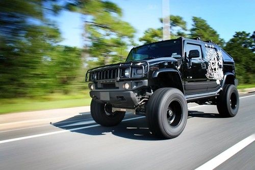 2008 h2 hummer sut lifted 4wd skyjacker american force toyo custom build