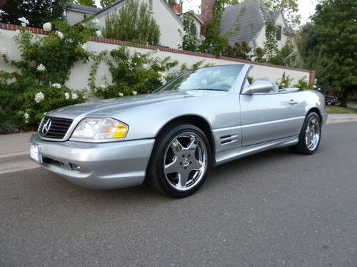 2001 mercedes-benz sl500 base convertible 2-door 5.0l