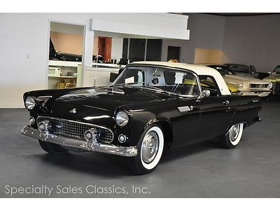 55 t-bird, black/white, highly optioned, hard top included, soft top available