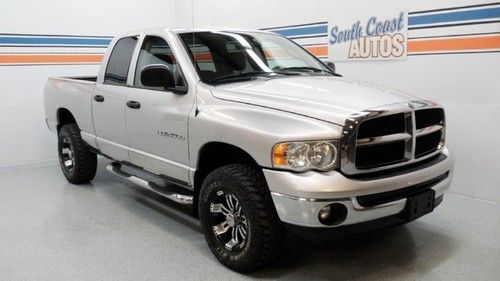 Dodge ram 1500 slt 4x4 awd magnum v8 manual quad cab warranty we finance