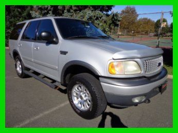 2001 ford expedtion xlt sunroof 4x4 1 owner clean carfax 5.4l v8 auto no reserve