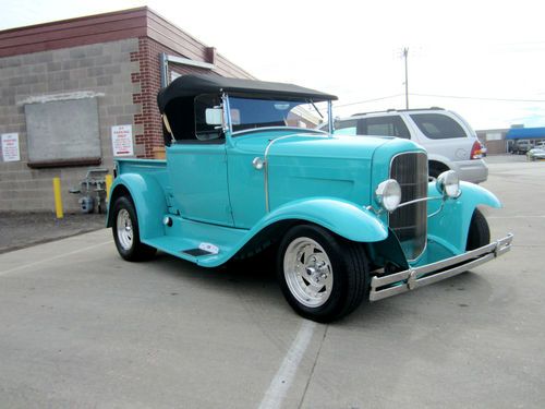 1931 ford pickup roadster convertible show quality! extremely rare! v8! must see