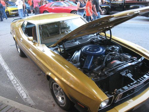 1973 ford mustang mach 1 q code cobra jet