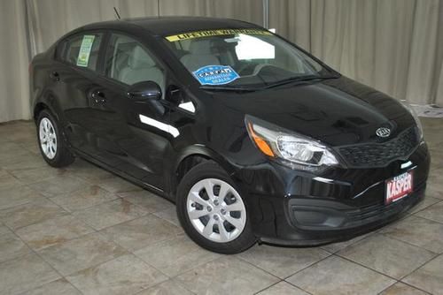 2012 kia rio clean carfax automatic 36 mpg lifetime warranty buyback guarantee