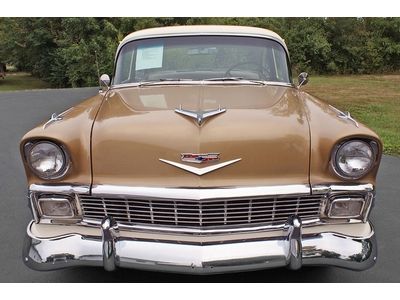 1956 chevrolet 210 2 dr. post very nice 56 sedan 265 v8 powerglide good colors!